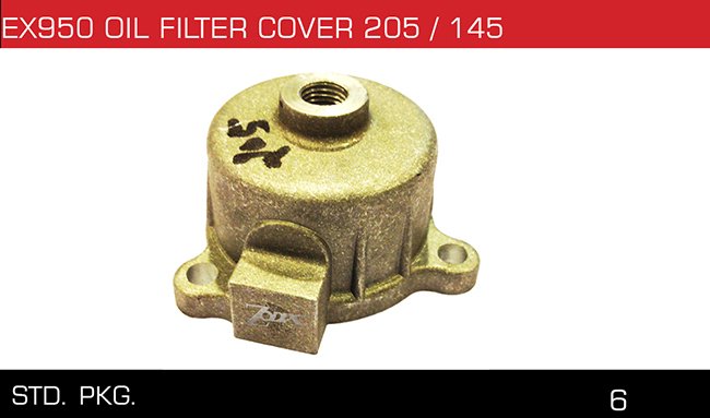 EX950 OIL FILTER COVER 205 145